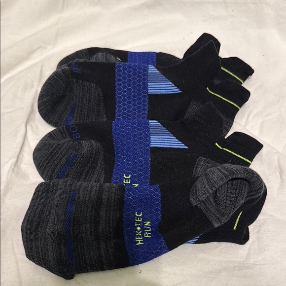 Bombas Accessories - Bombas Black and Blue Running Socks